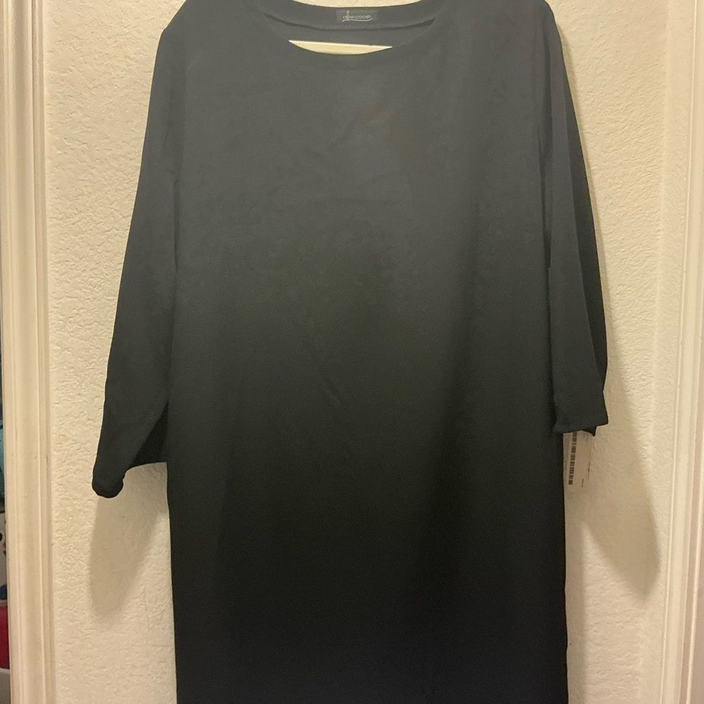 NWT Allie Coosh Elegant black Dress size XL - Picture 2 of 5